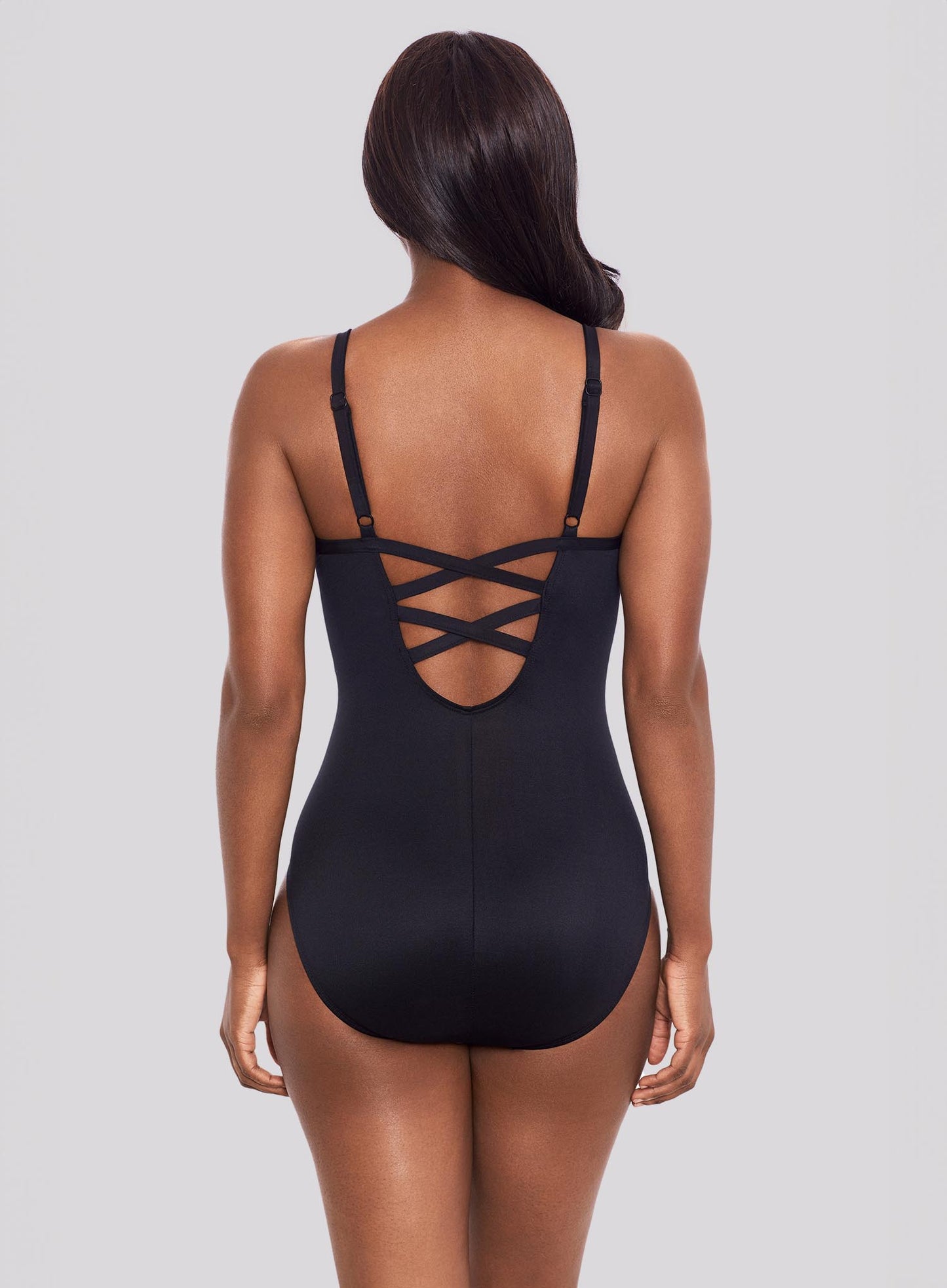 Miraclesuit Swimwear: Cappadocia Temptation Underwired Shaping One Piece Black Multi