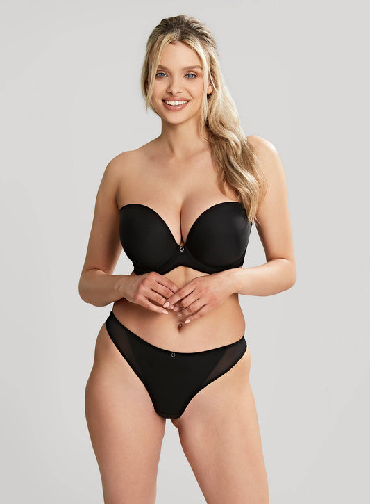 Panache: Faith Moulded Strapless Bra Noir