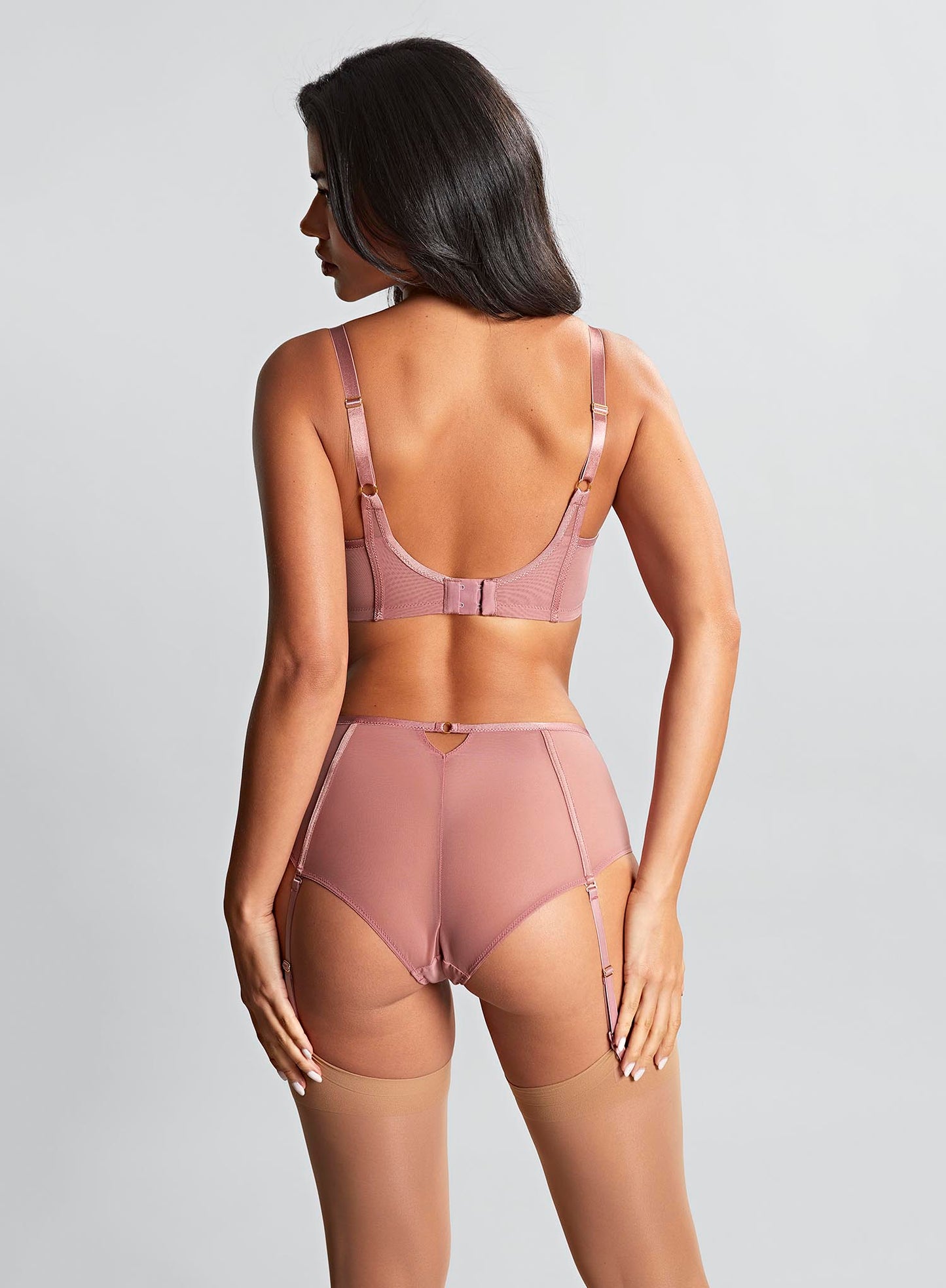 Panache: Rosa Balconette Bra Rose Gold