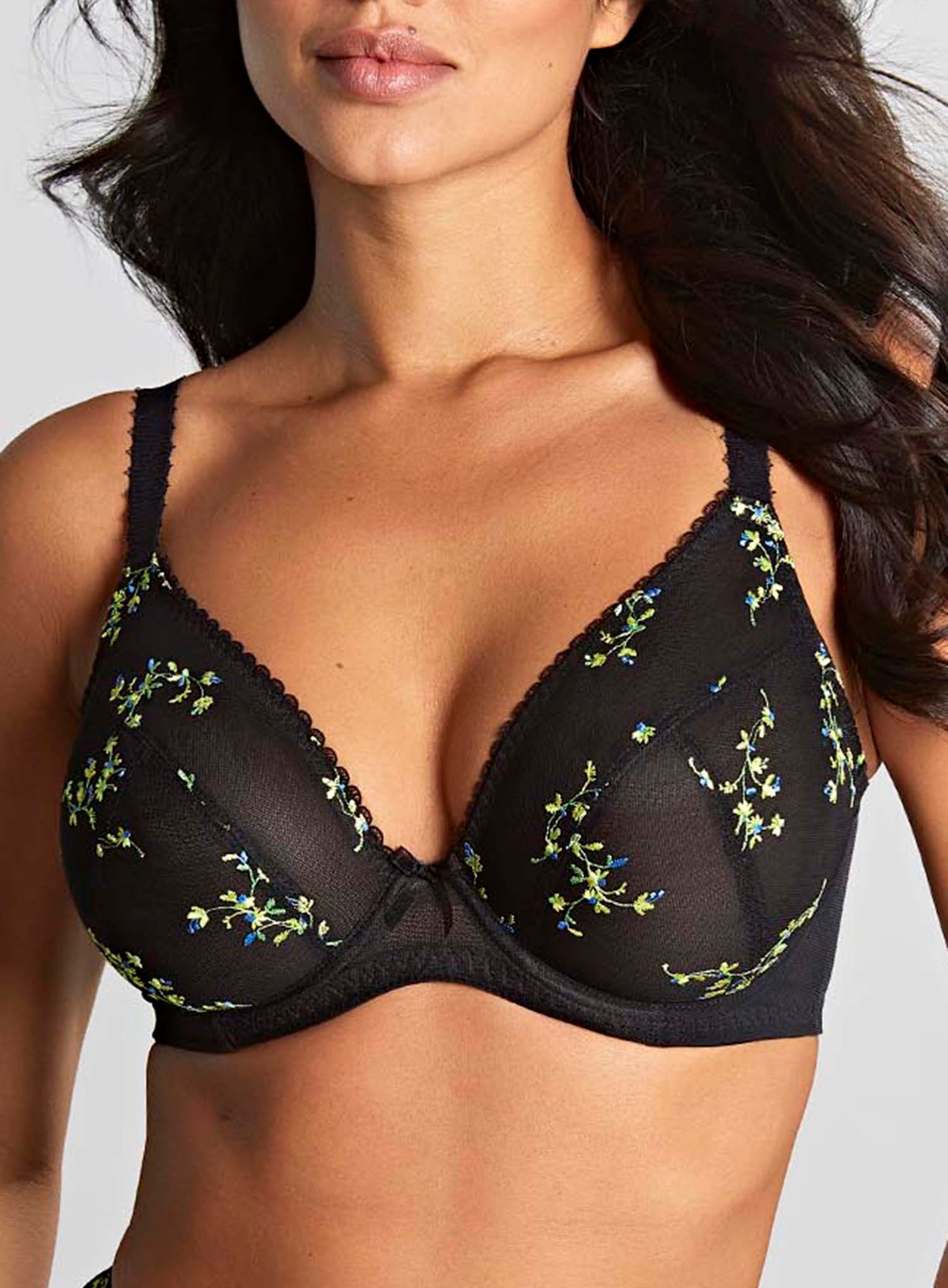 Panache: Meadow Plunge Bra Black