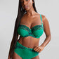 Panache: Envy Balconette Bra Emerald Leopard