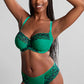 Panache: Envy Balconette Bra Emerald Leopard