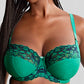 Panache: Envy Balconette Bra Emerald Leopard