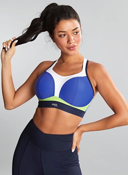 Panache Sport: Boundless Moulded Non Wired Sports Bra Blue