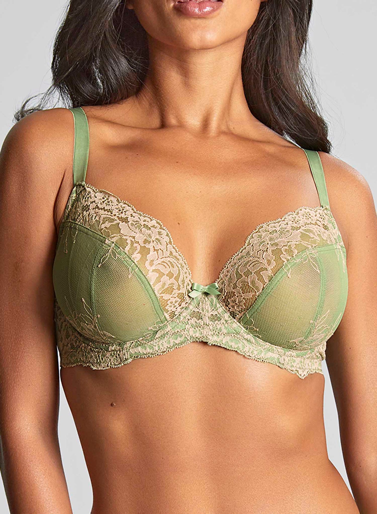 Panache: Ana Plunge Bra Sage Sand