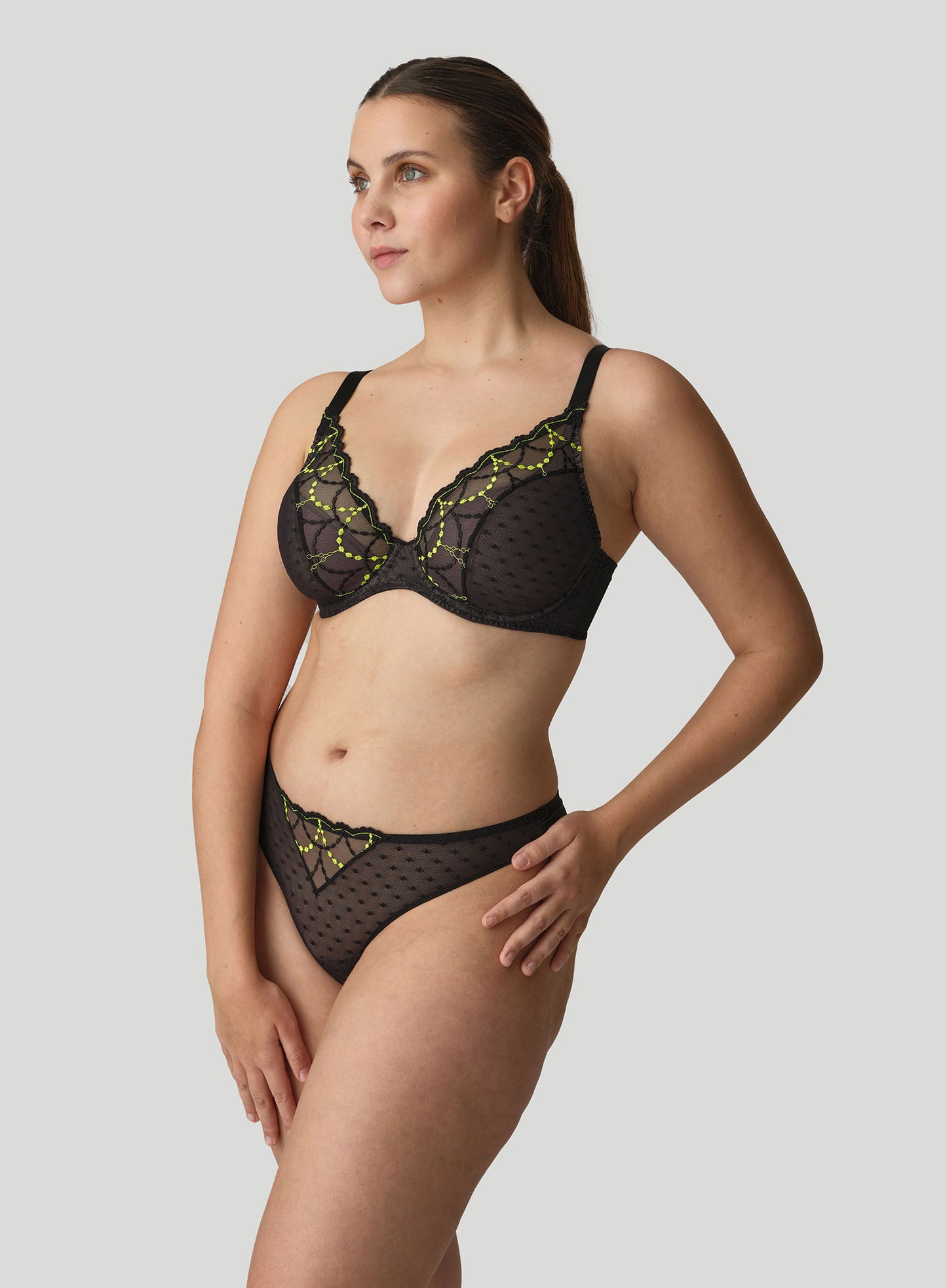 PrimaDonna Twist: Tepito Half Padded Plunge Bra Dark Glow