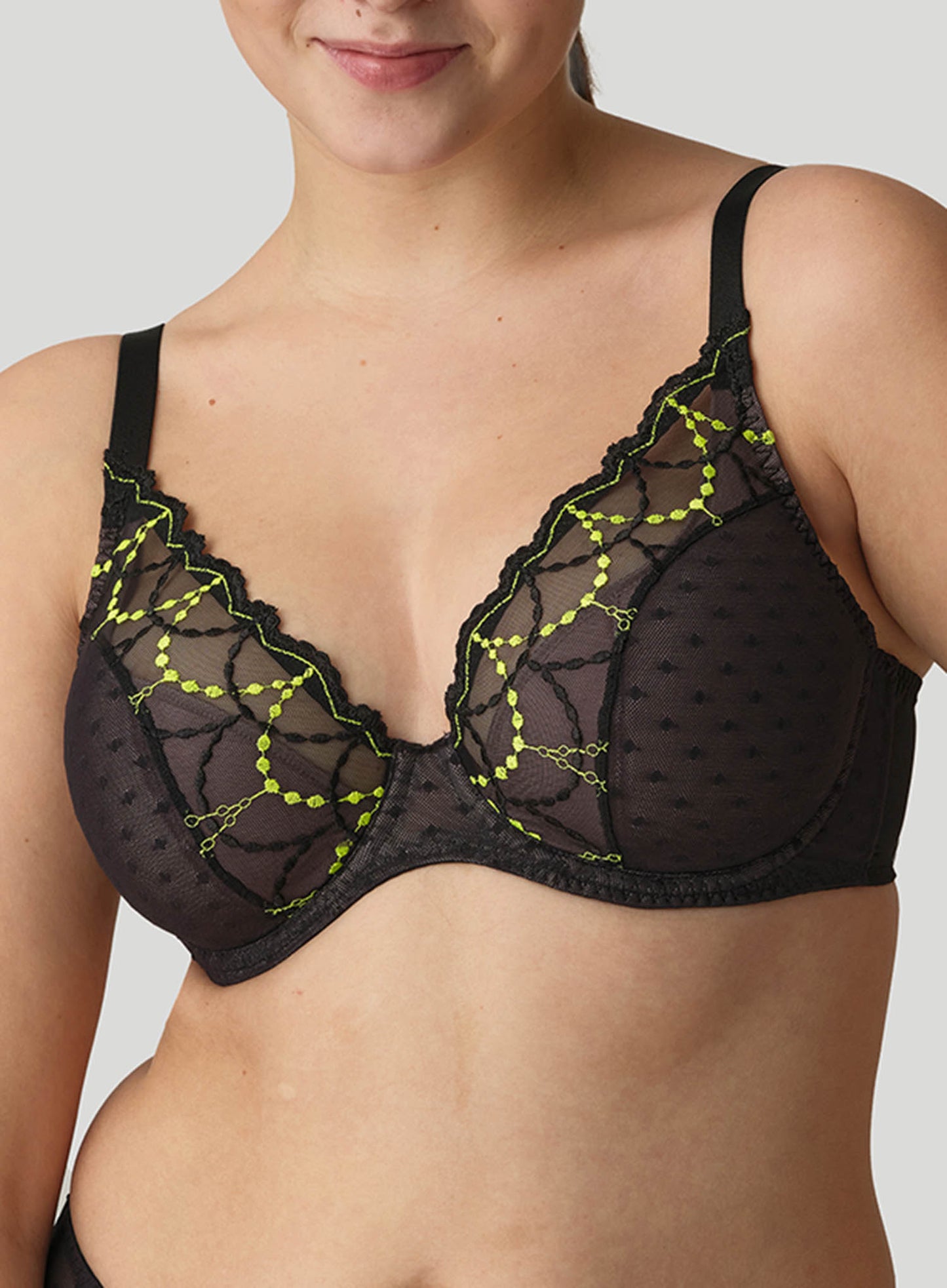 PrimaDonna Twist: Tepito Half Padded Plunge Bra Dark Glow