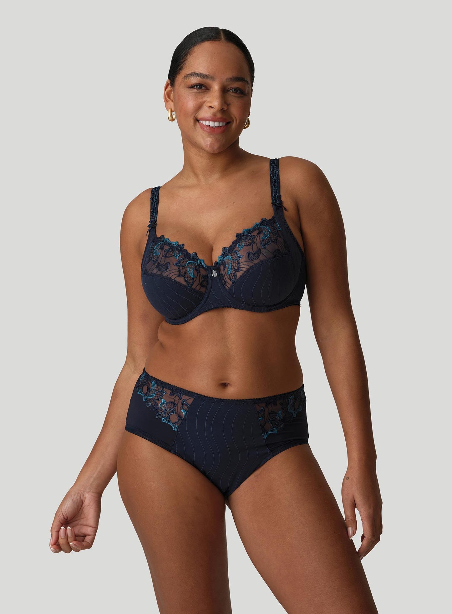 PrimaDonna: Deauville Full Cup Wire Bra Velvet Blue