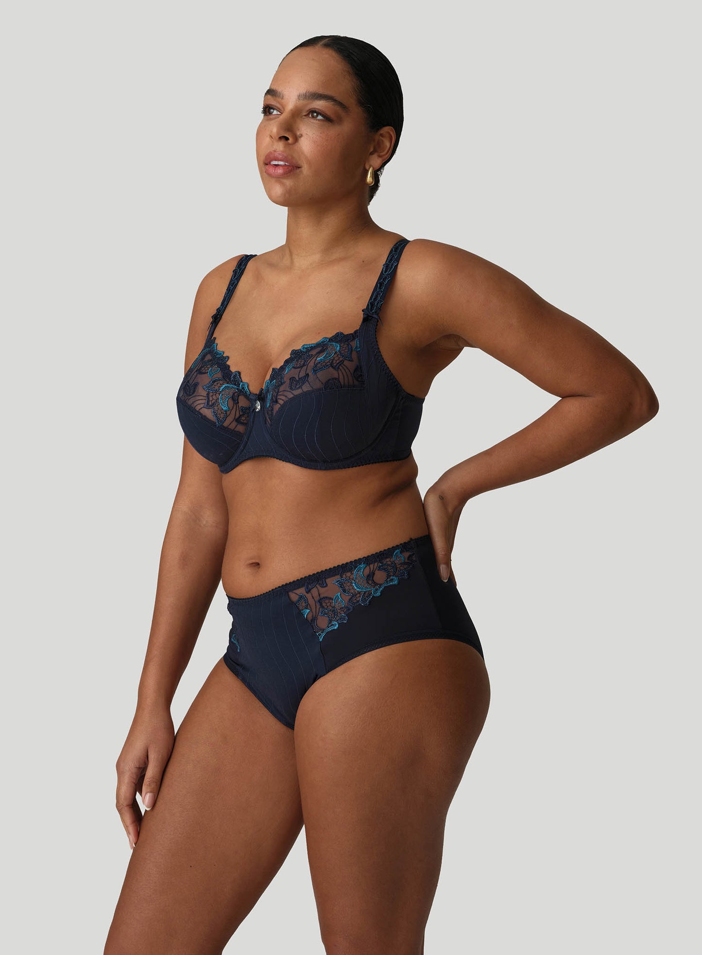 PrimaDonna: Deauville Full Cup Wire Bra Velvet Blue