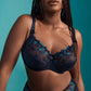 PrimaDonna: Deauville Full Cup Wire Bra Velvet Blue