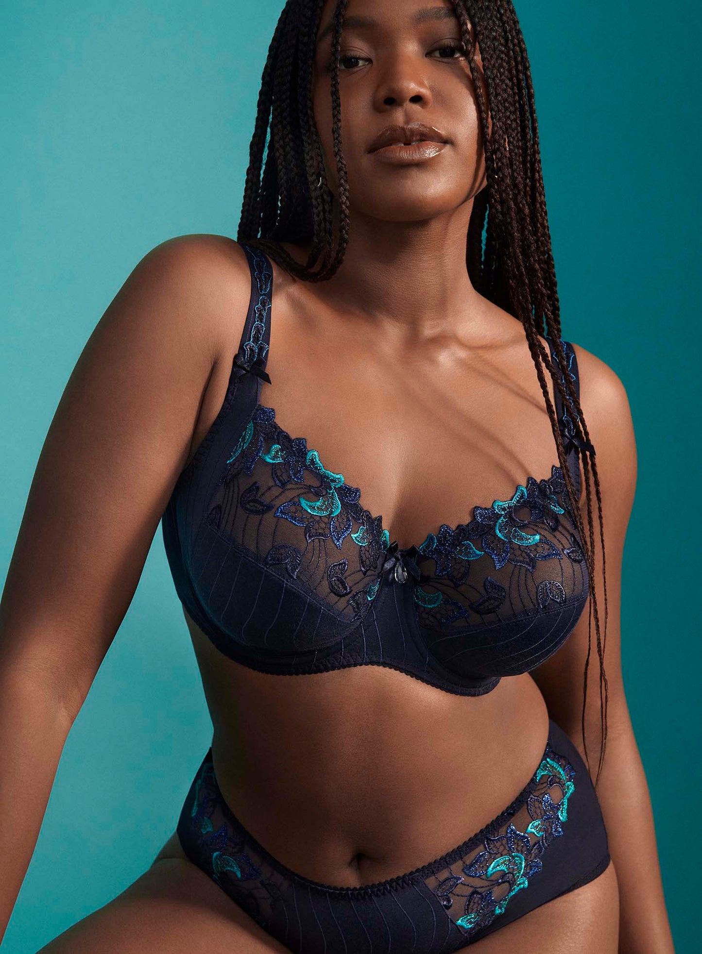 PrimaDonna: Deauville Full Cup Wire Bra Velvet Blue