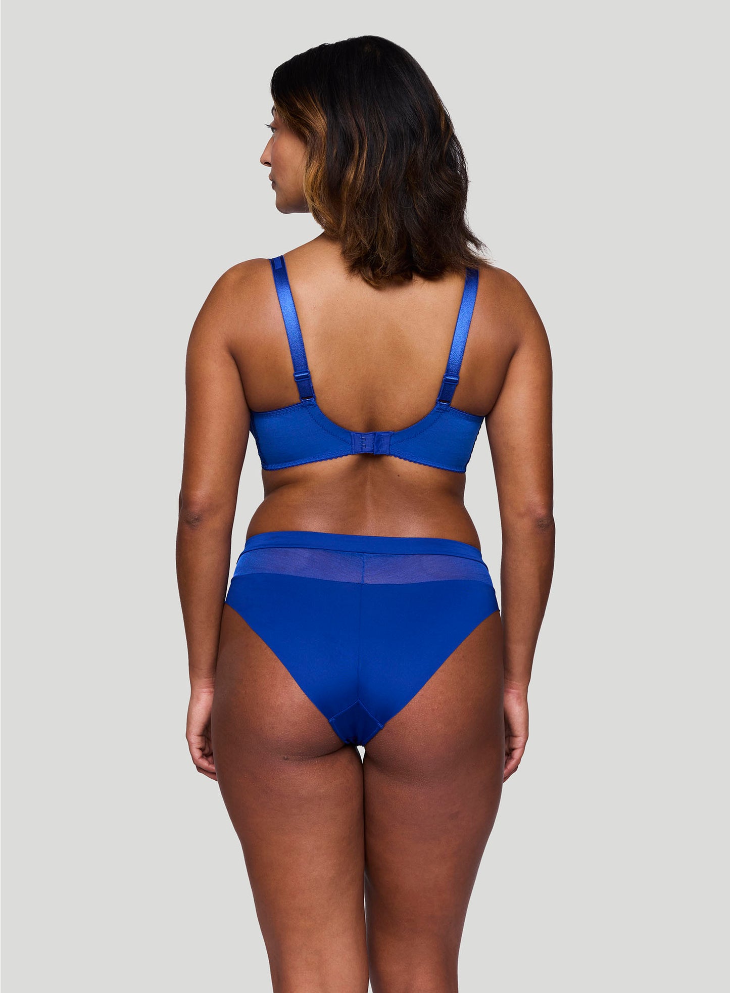 PrimaDonna: Sophora Full Cup Bra Blue Print