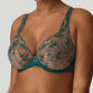 PrimaDonna: Springdale Underwired Plunge Bra Jasper Green