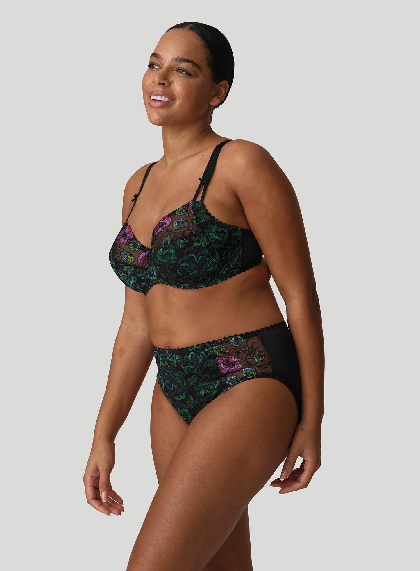 PrimaDonna: San Angel Underwired Full Cup Bra Peacock Feather