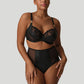 PrimaDonna: Vallarta Tulip Seam Balconette Bra Black