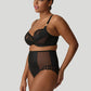 PrimaDonna: Vallarta Tulip Seam Balconette Bra Black