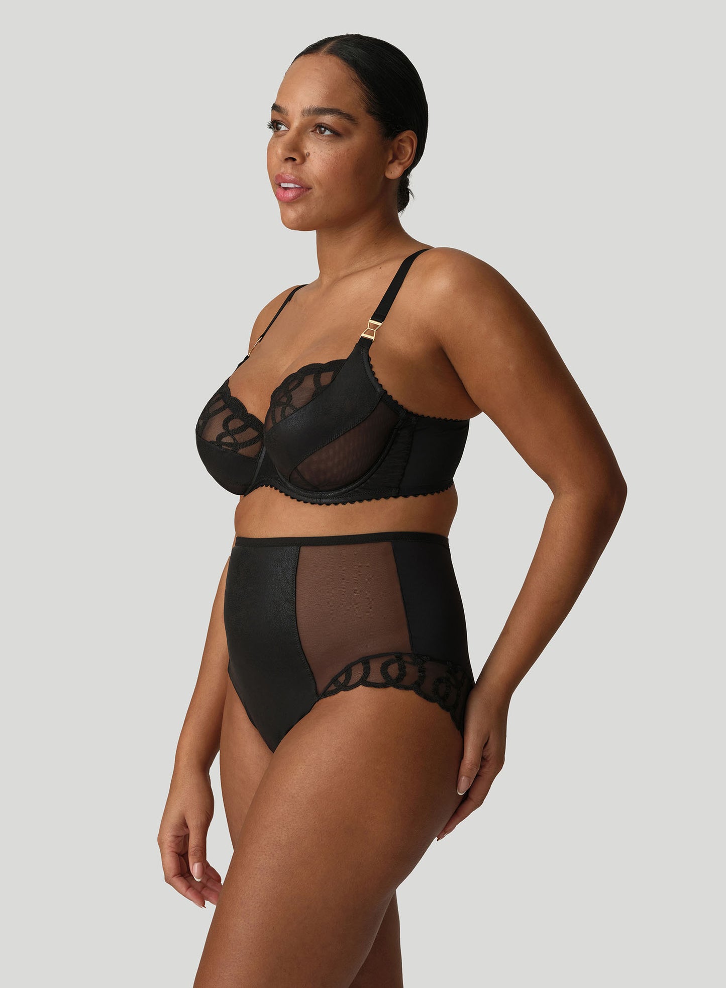 PrimaDonna: Vallarta Tulip Seam Balconette Bra Black