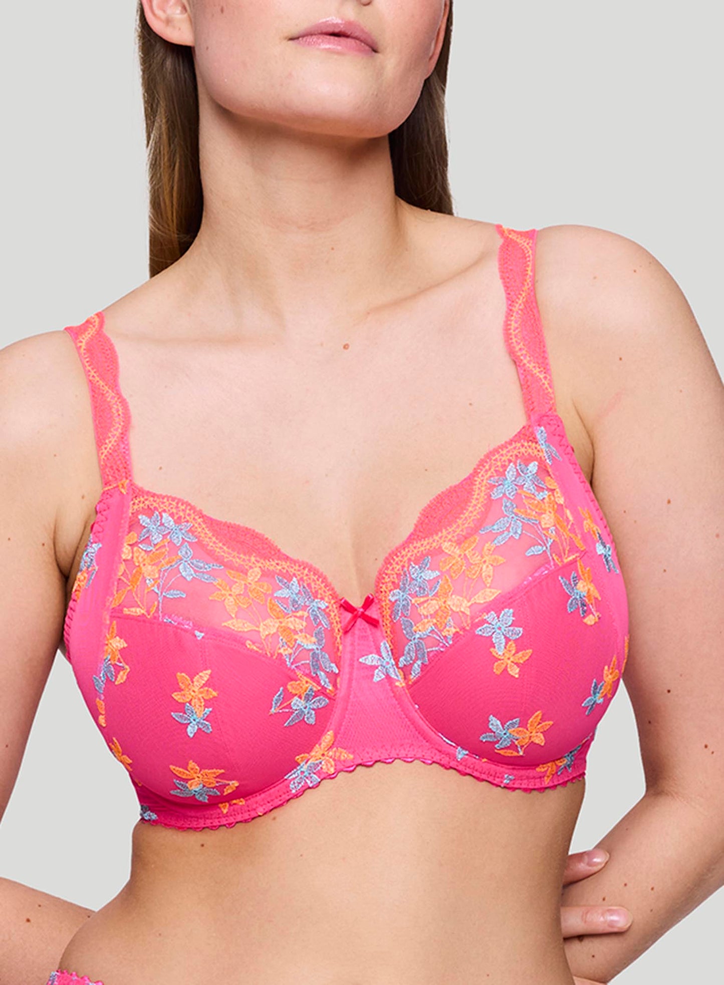 PrimaDonna: Cala Luna Underwired Full Cup Bra Blogger Pink