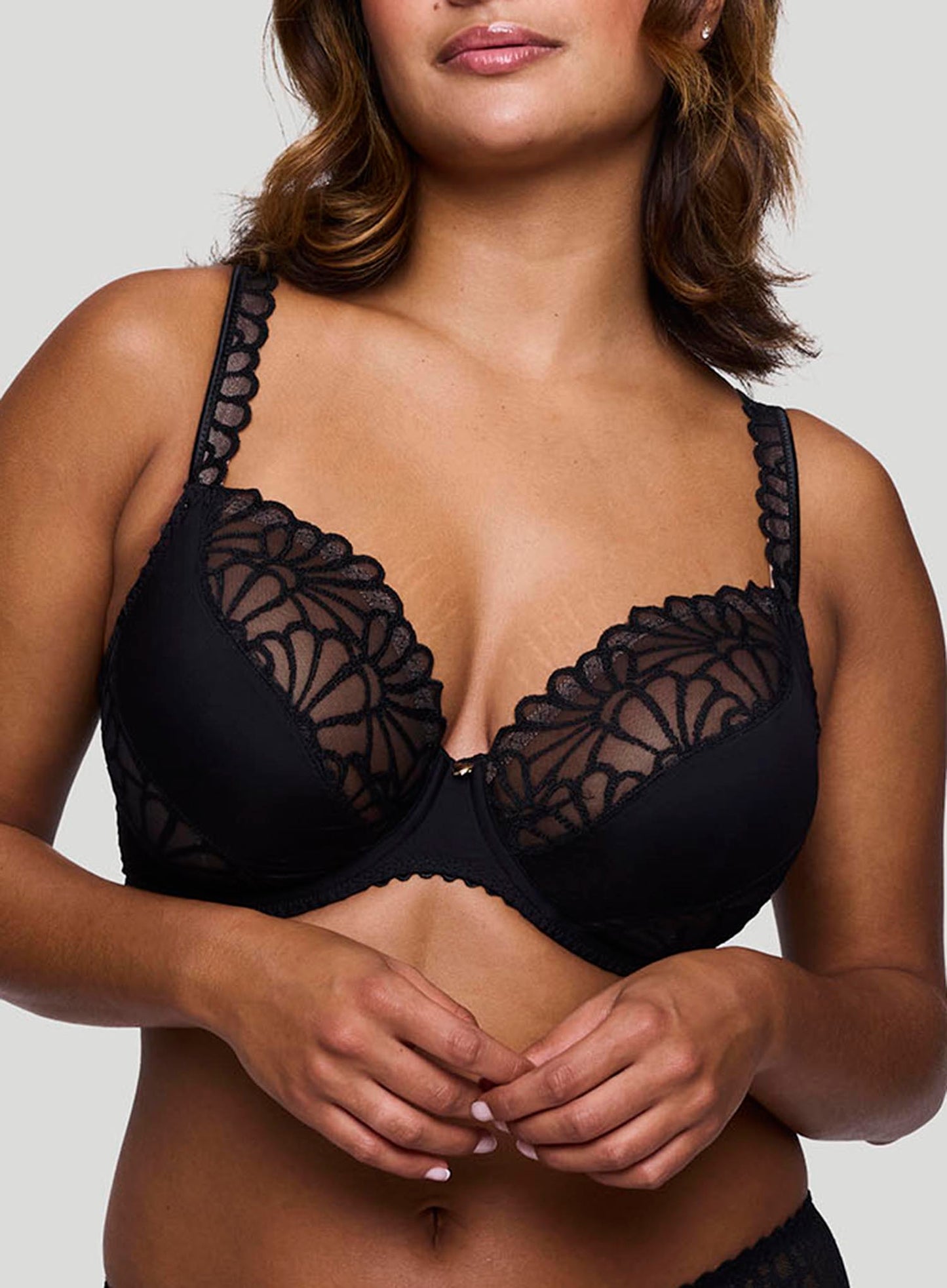 PrimaDonna: Gallipoli Underwired Plunge Bra Black