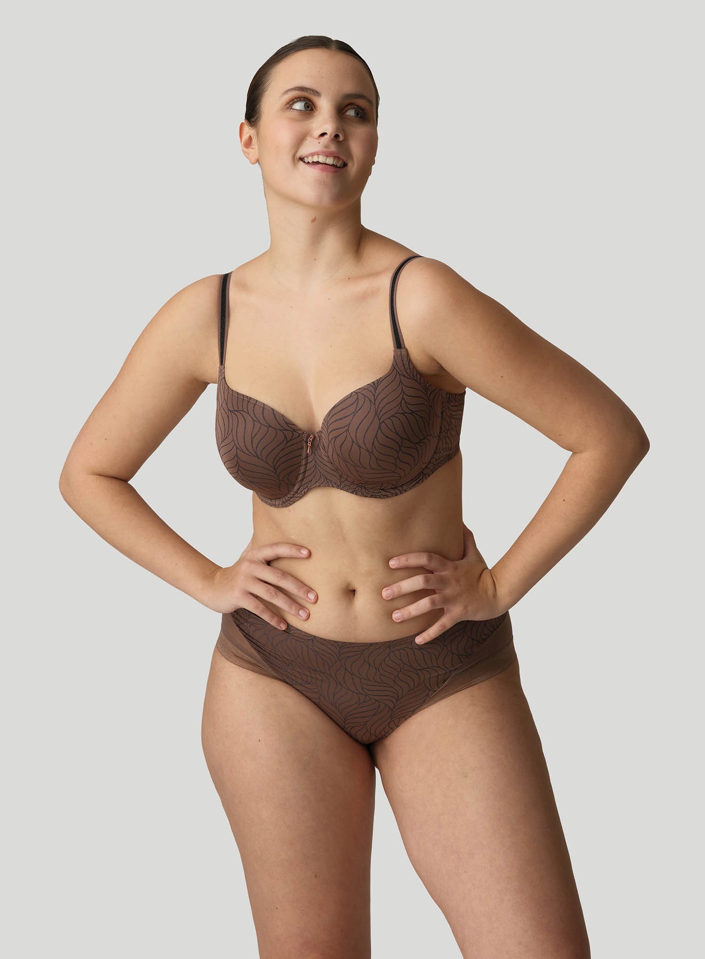 PrimaDonna Twist: Ajusco Padded Heart Shape Bra Caribe Taupe