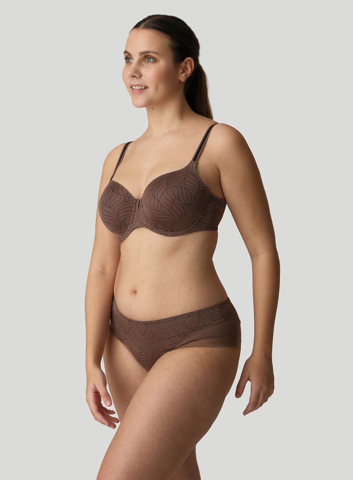 PrimaDonna Twist: Ajusco Padded Heart Shape Bra Caribe Taupe