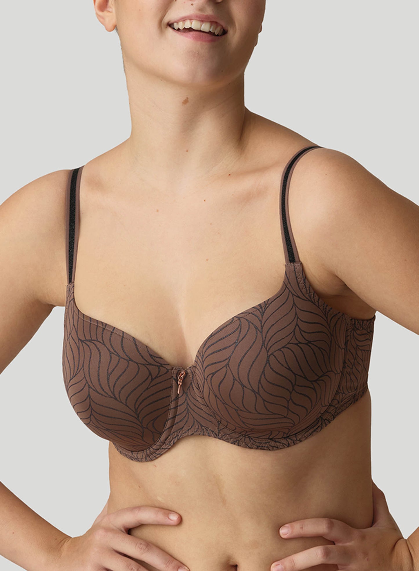 PrimaDonna Twist: Ajusco Padded Heart Shape Bra Caribe Taupe