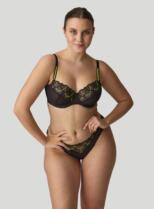 PrimaDonna Twist: Tepito Padded Balconette Bra Dark Glow