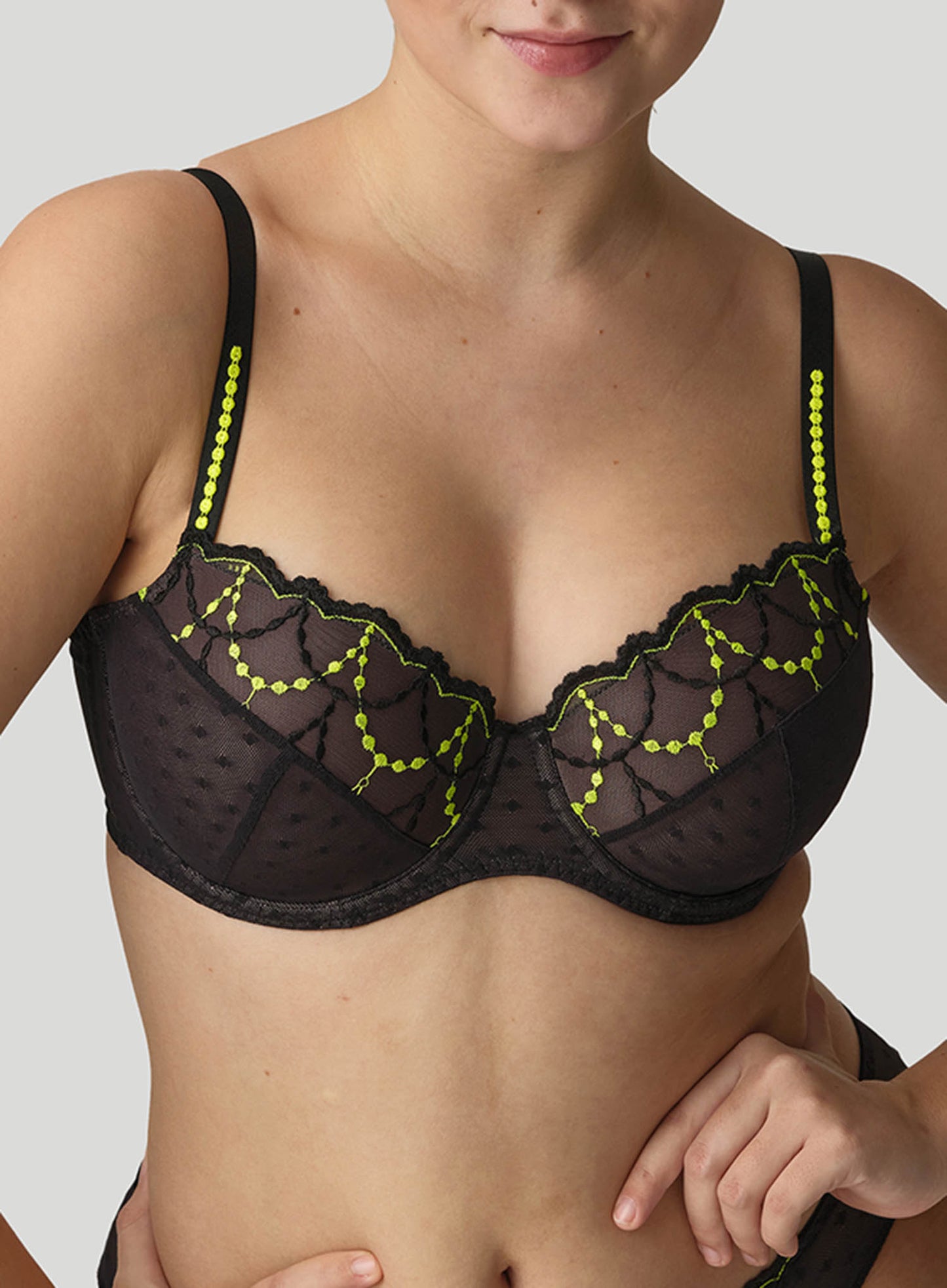 PrimaDonna Twist: Tepito Padded Balconette Bra Dark Glow