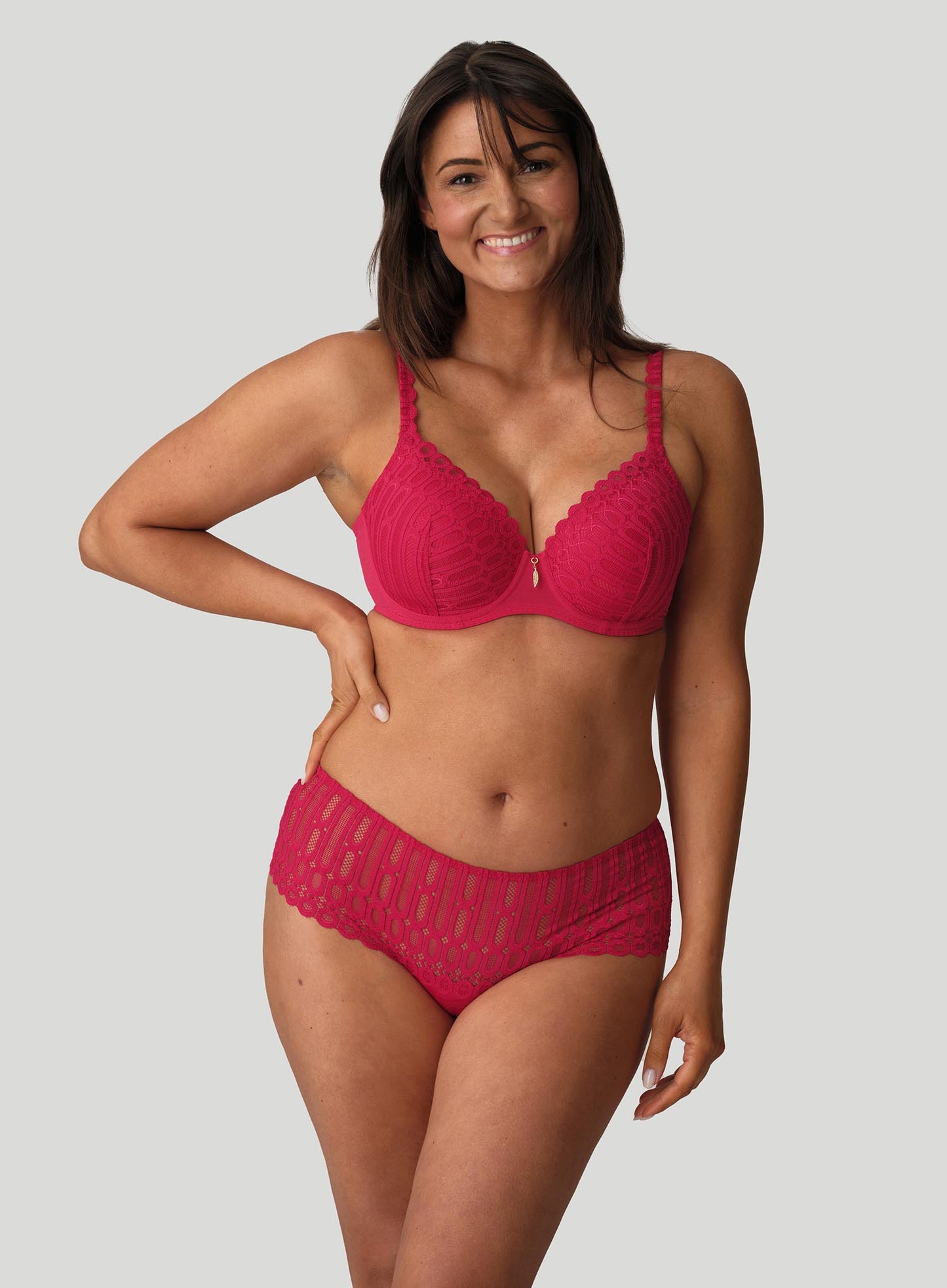 PrimaDonna Twist: Los Ayala Padded Heartshape Bra Sangria