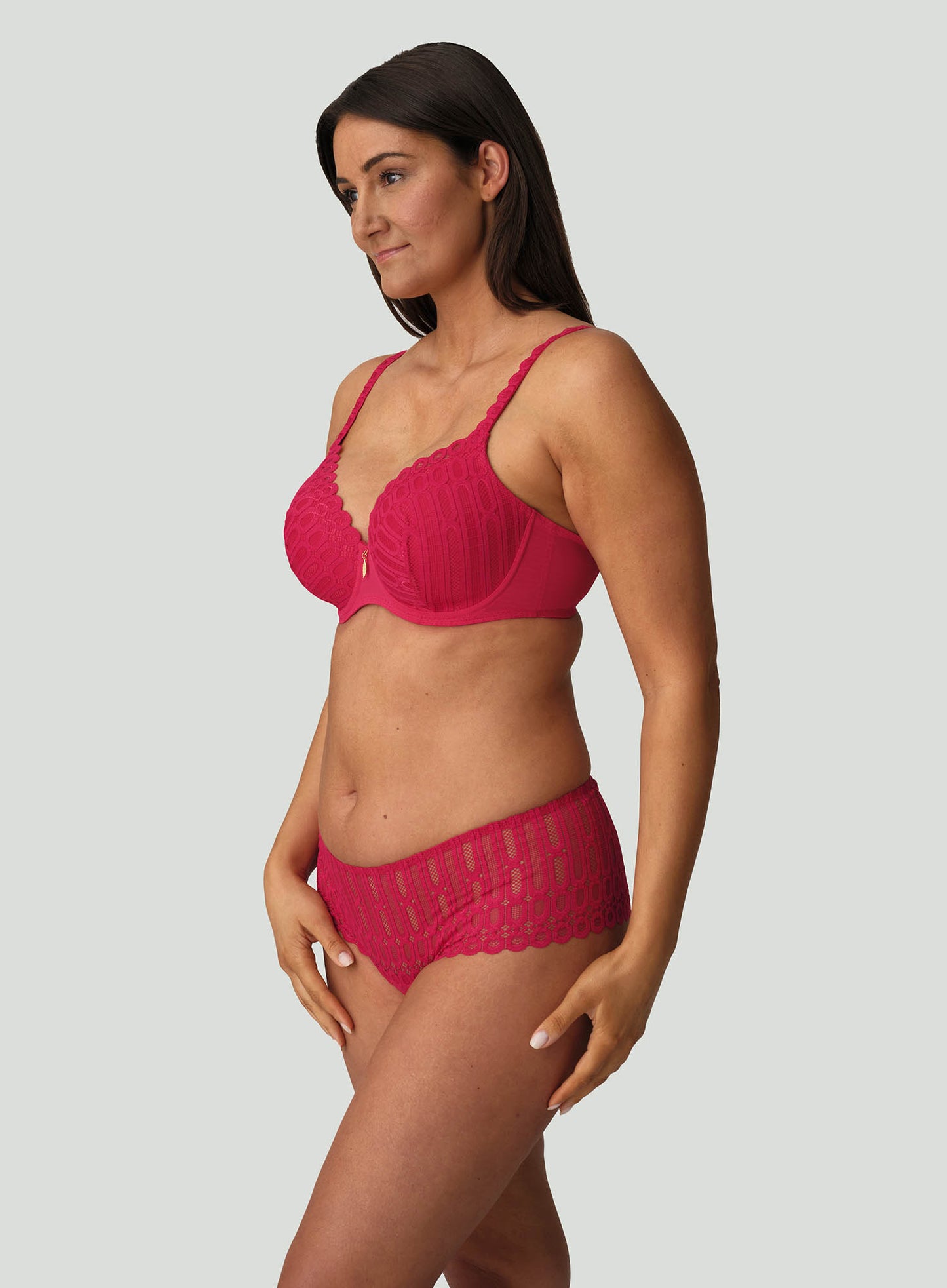 PrimaDonna Twist: Los Ayala Padded Heartshape Bra Sangria