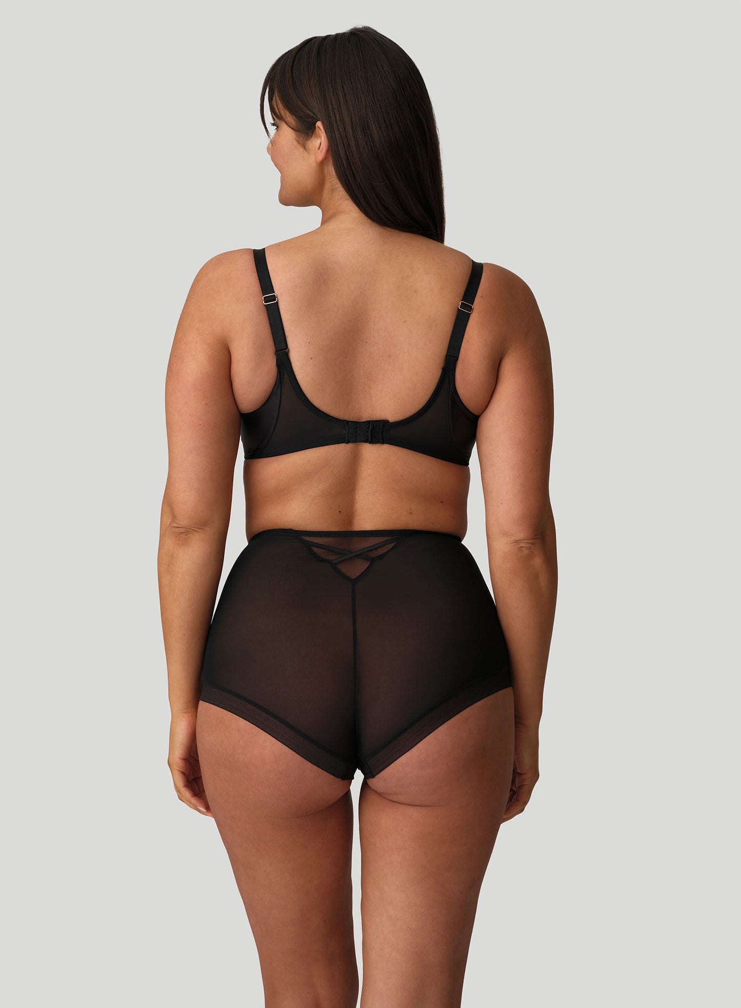 PrimaDonna Twist: Zipolite High Waisted Brief Black