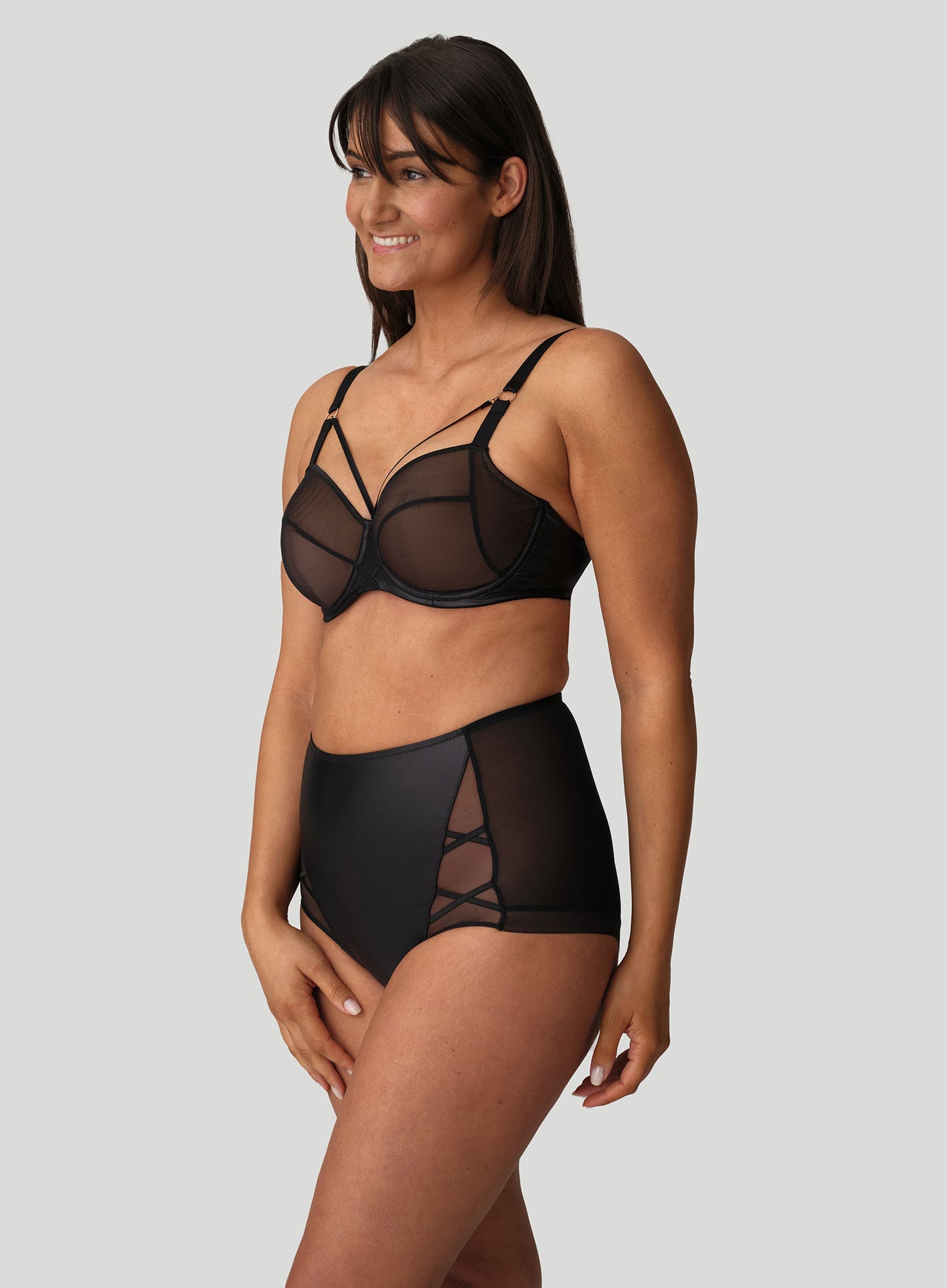 PrimaDonna Twist: Zipolite High Waisted Brief Black