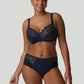 PrimaDonna: Deauville Full Brief Velvet Blue