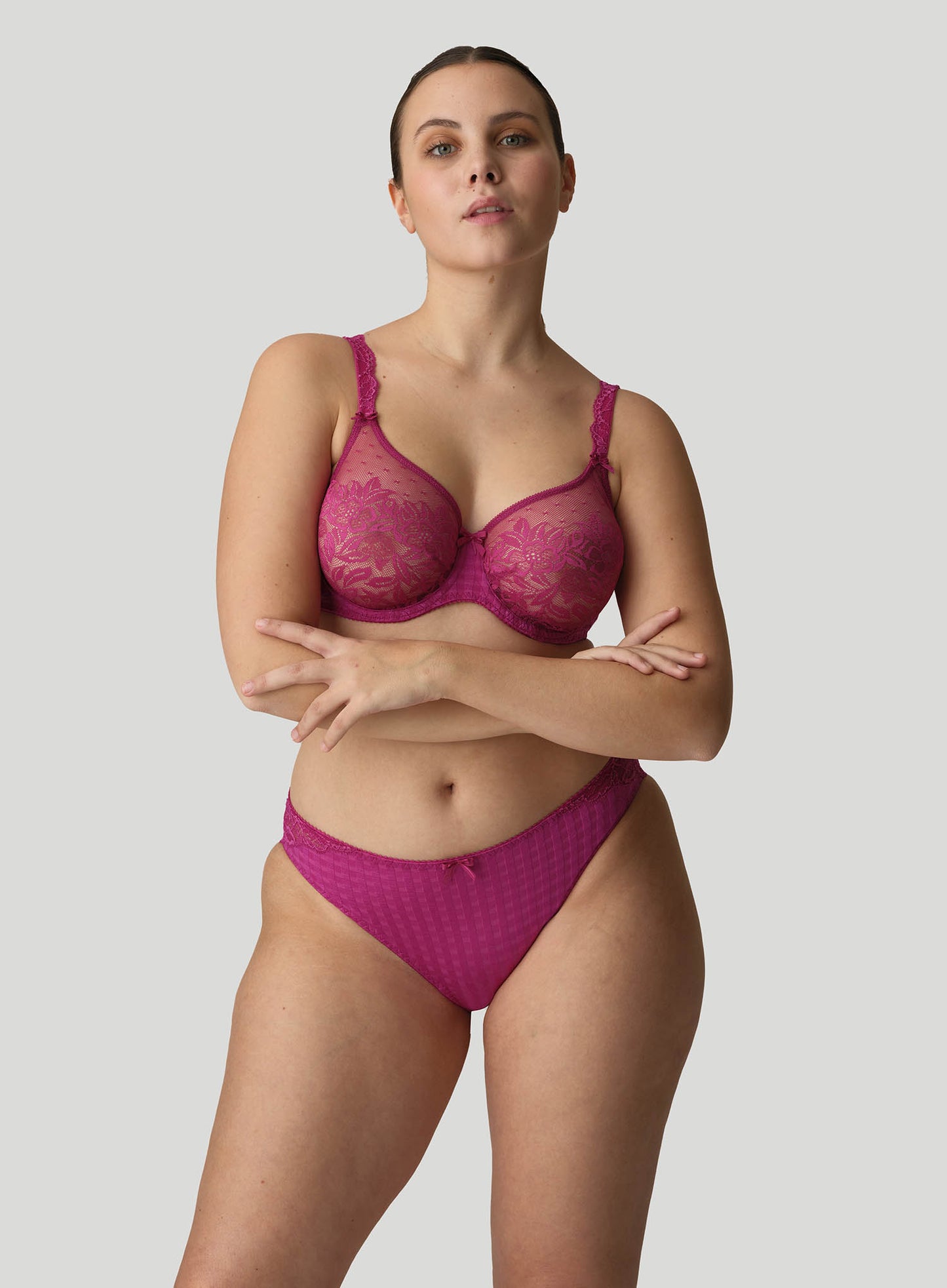 PrimaDonna: Madison Rio Brief Fuchsia Fiesta