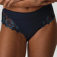 PrimaDonna: Deauville Luxury Thong Velvet Blue