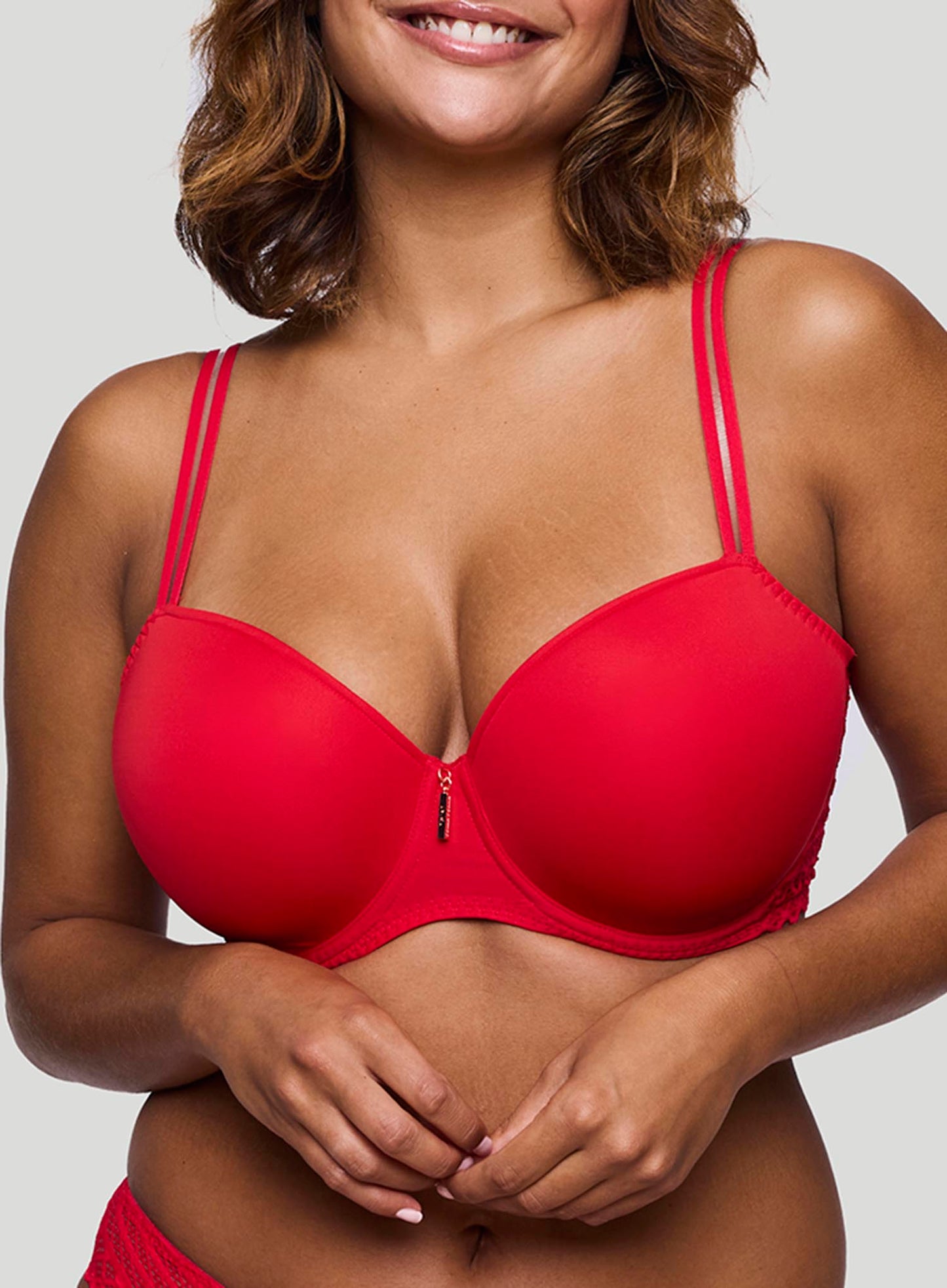 PrimaDonna Twist: East End Padded Balcony Bra True Red