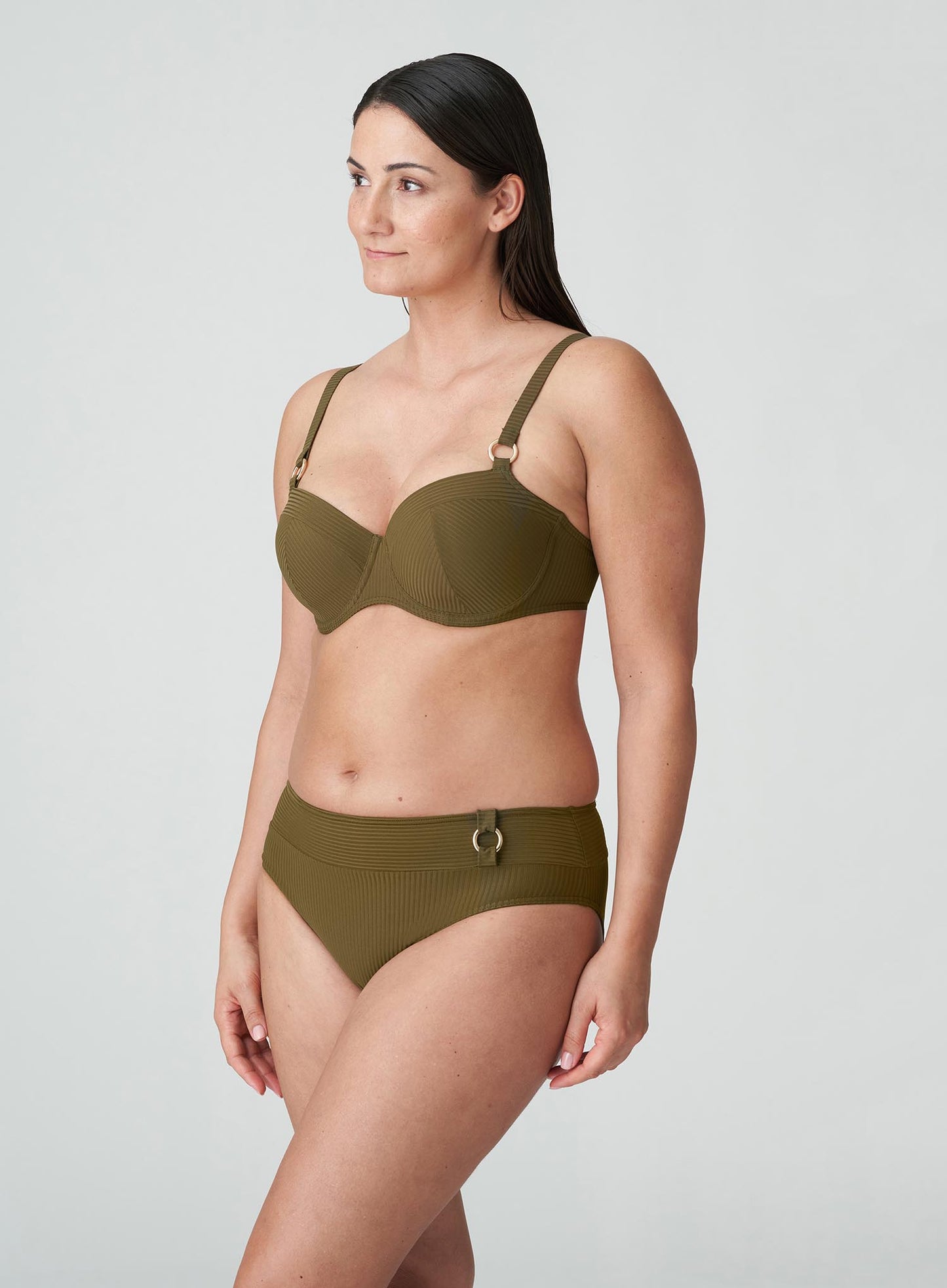 PrimaDonna Swimwear: Sahara Full Bikini Brief Olive