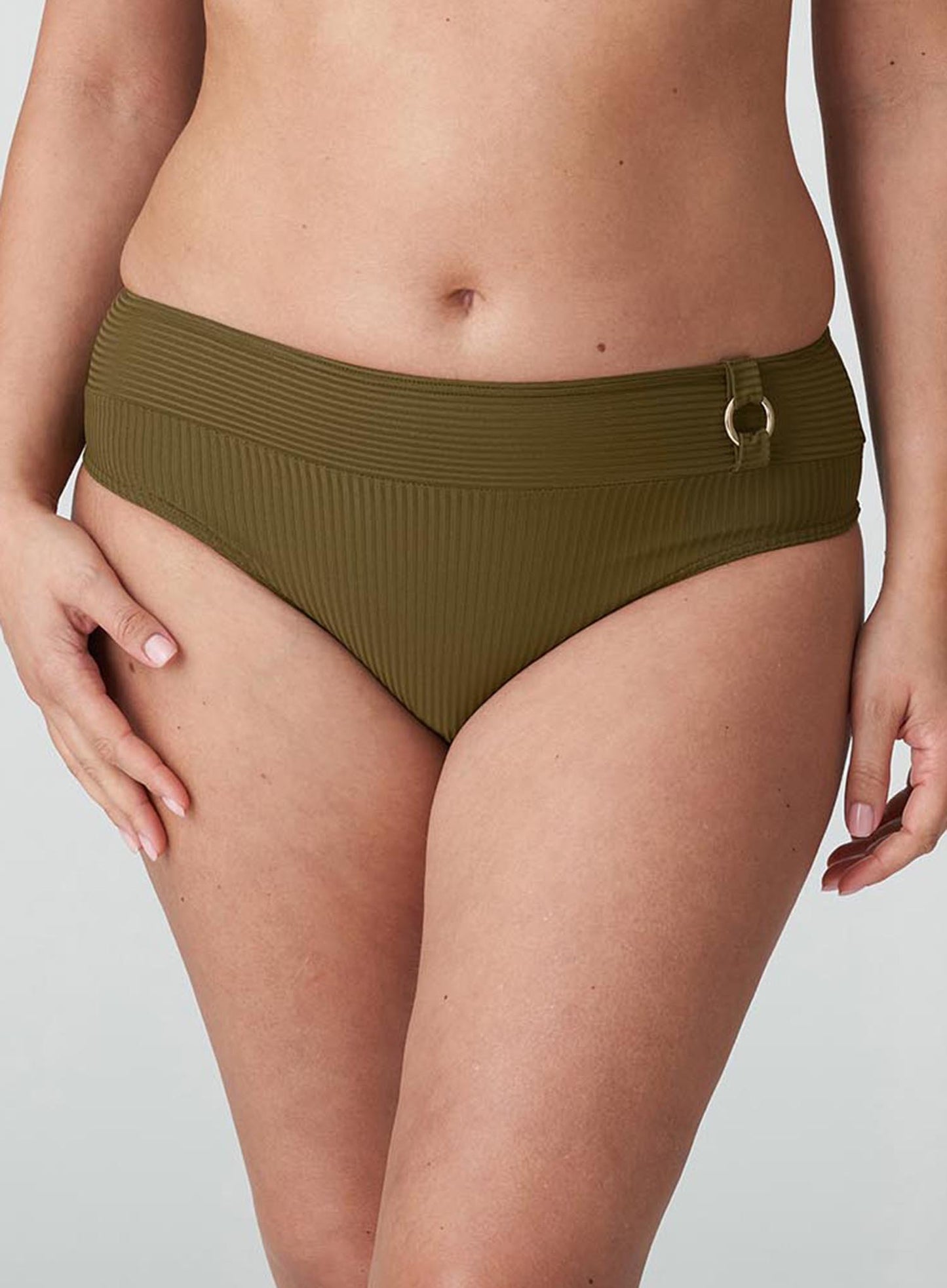 PrimaDonna Swimwear: Sahara Full Bikini Brief Olive