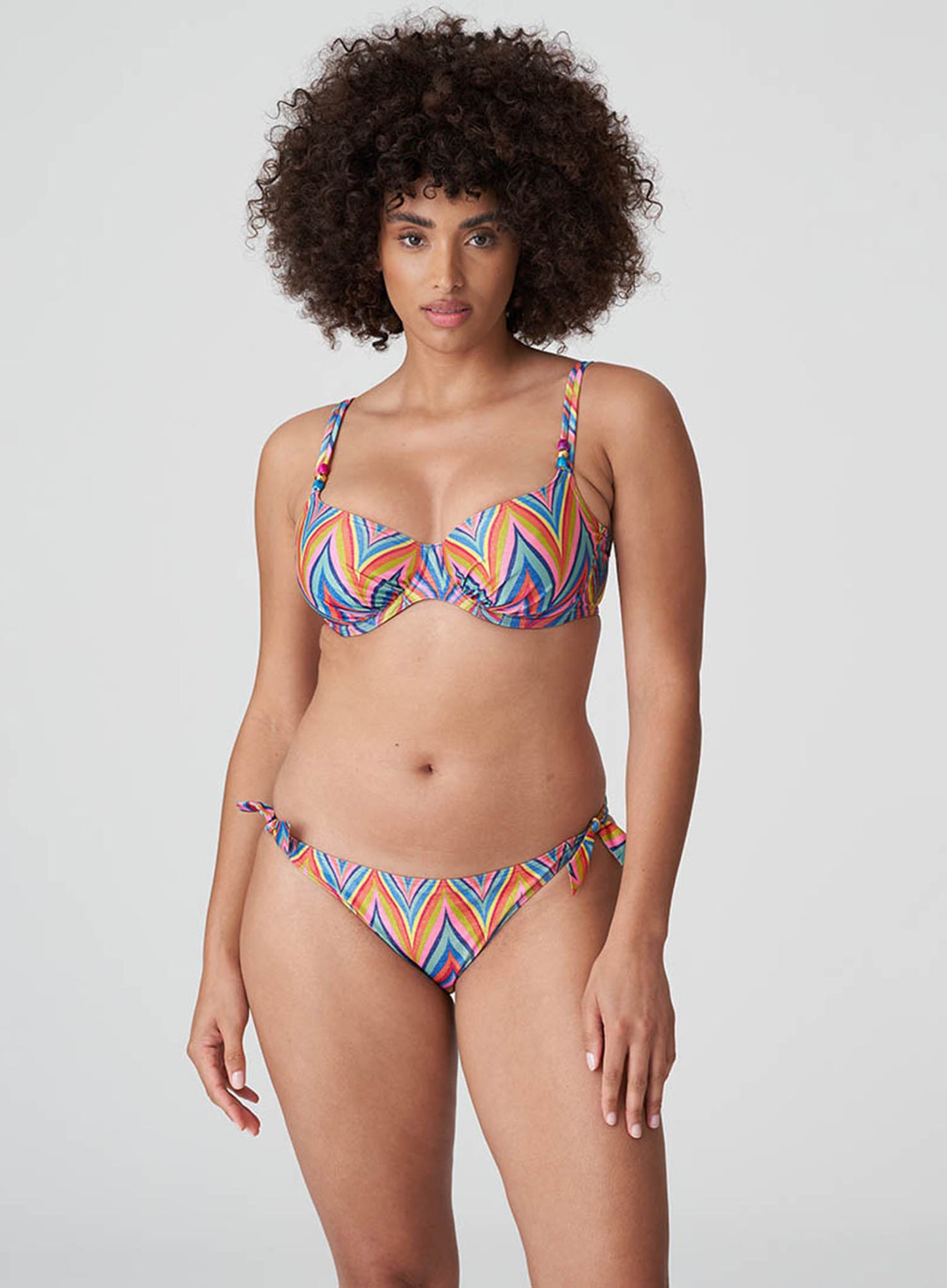 PrimaDonna Swimwear: Kea Bikini Brief Rainbow Paradise