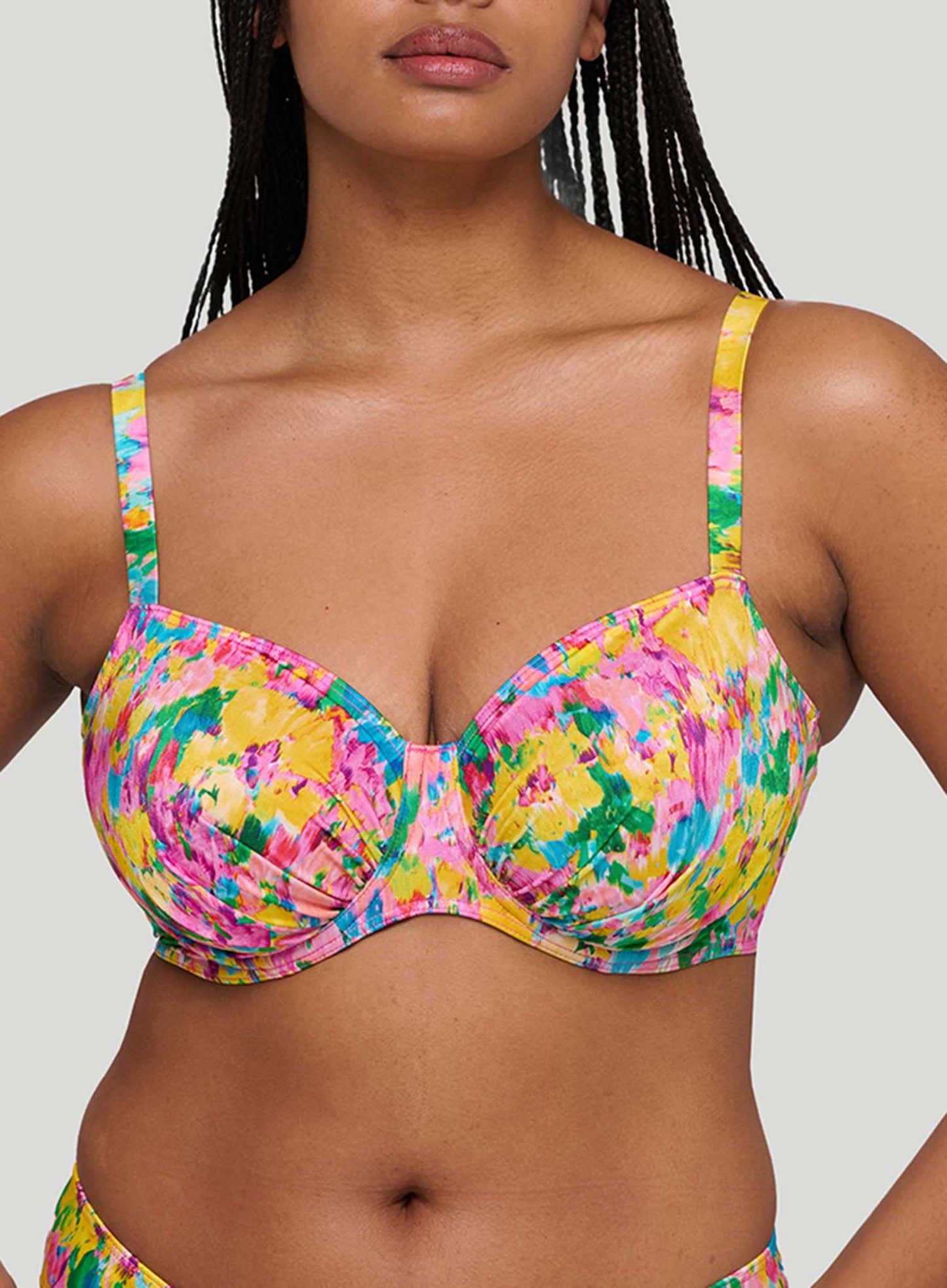 PrimaDonna Swimwear: Ubud Full Cup Bikini Top Sun Glow