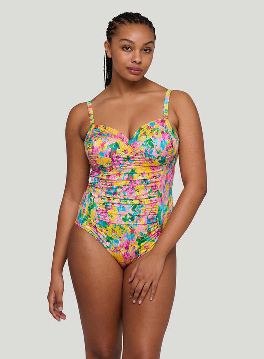 PrimaDonna Swimwear: Ubud Full Cup Control Underwired Swimsuit Sun Glow