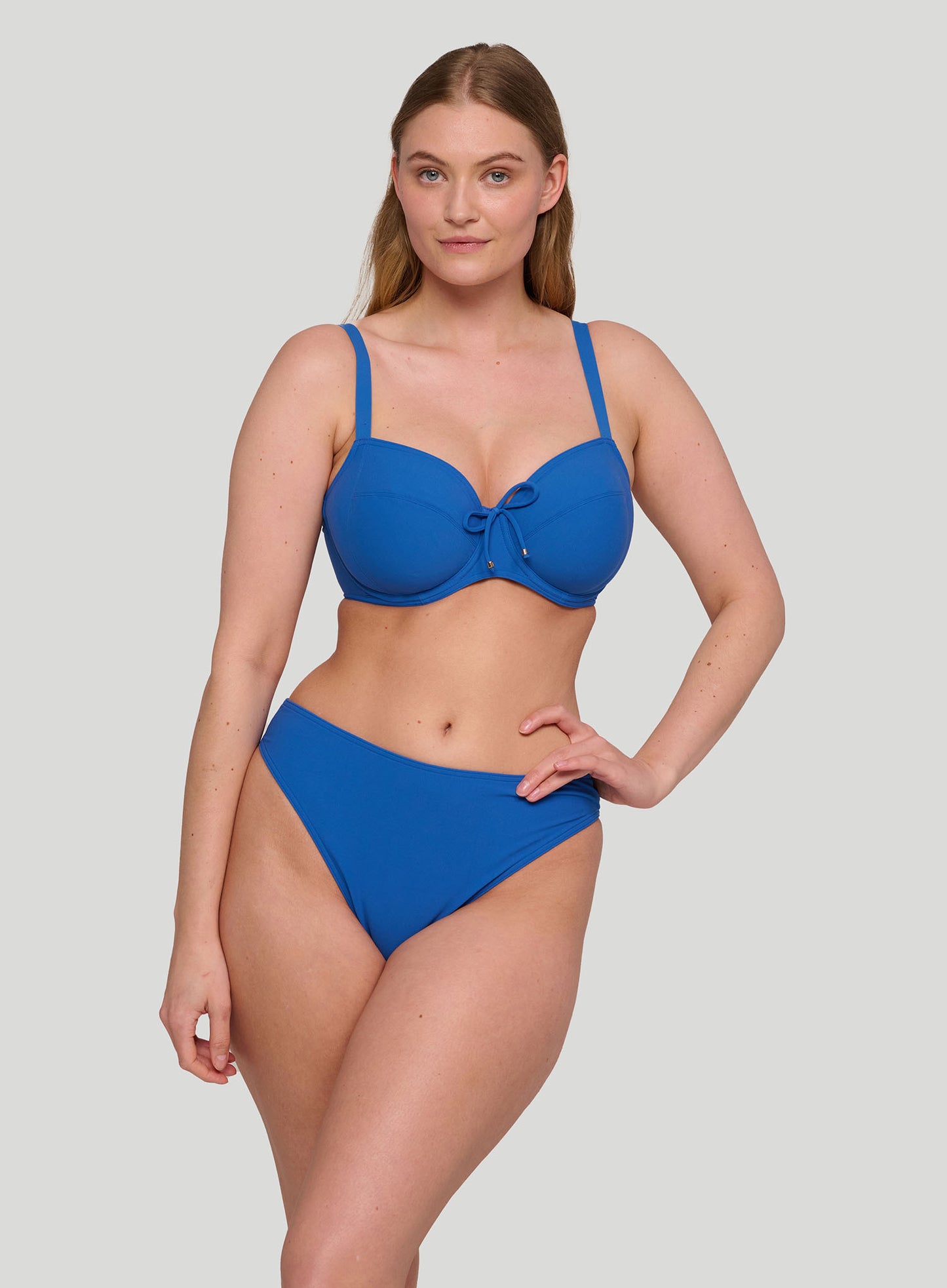 PrimaDonna Swimwear: Aswan Brazilian Bikini Brief Delphinium Cheer Blue