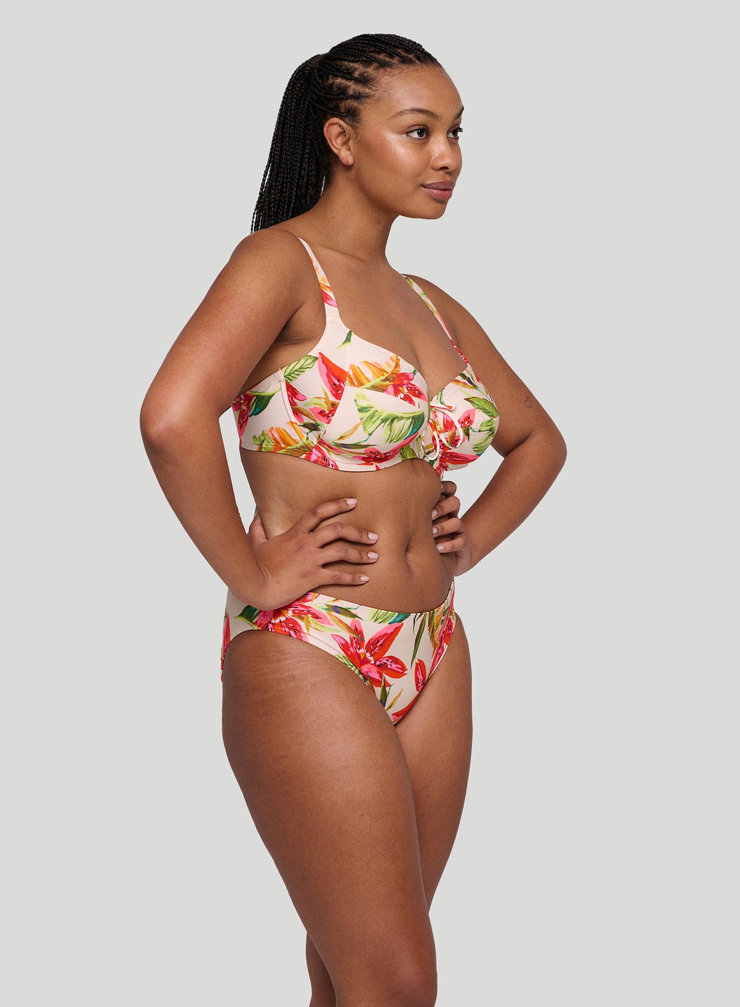 PrimaDonna Swimwear: Tanzania Rio Bikini Briefs Calm Tropics