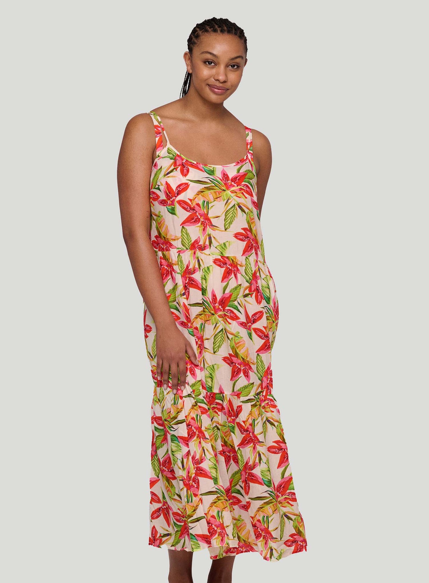 PrimaDonna Swimwear: Tanzania Long Dress Calm Tropics