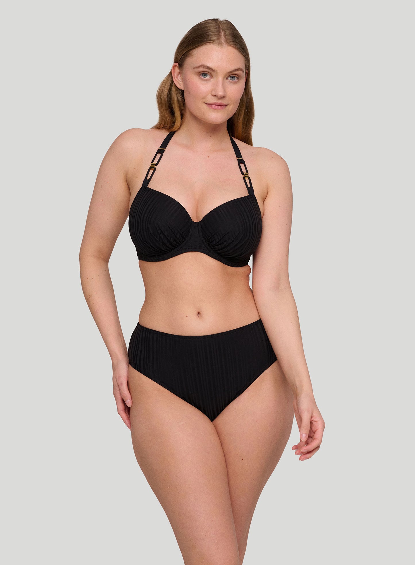 PrimaDonna Swimwear: Kiruna Full Cup Underwired Bikini Top Black