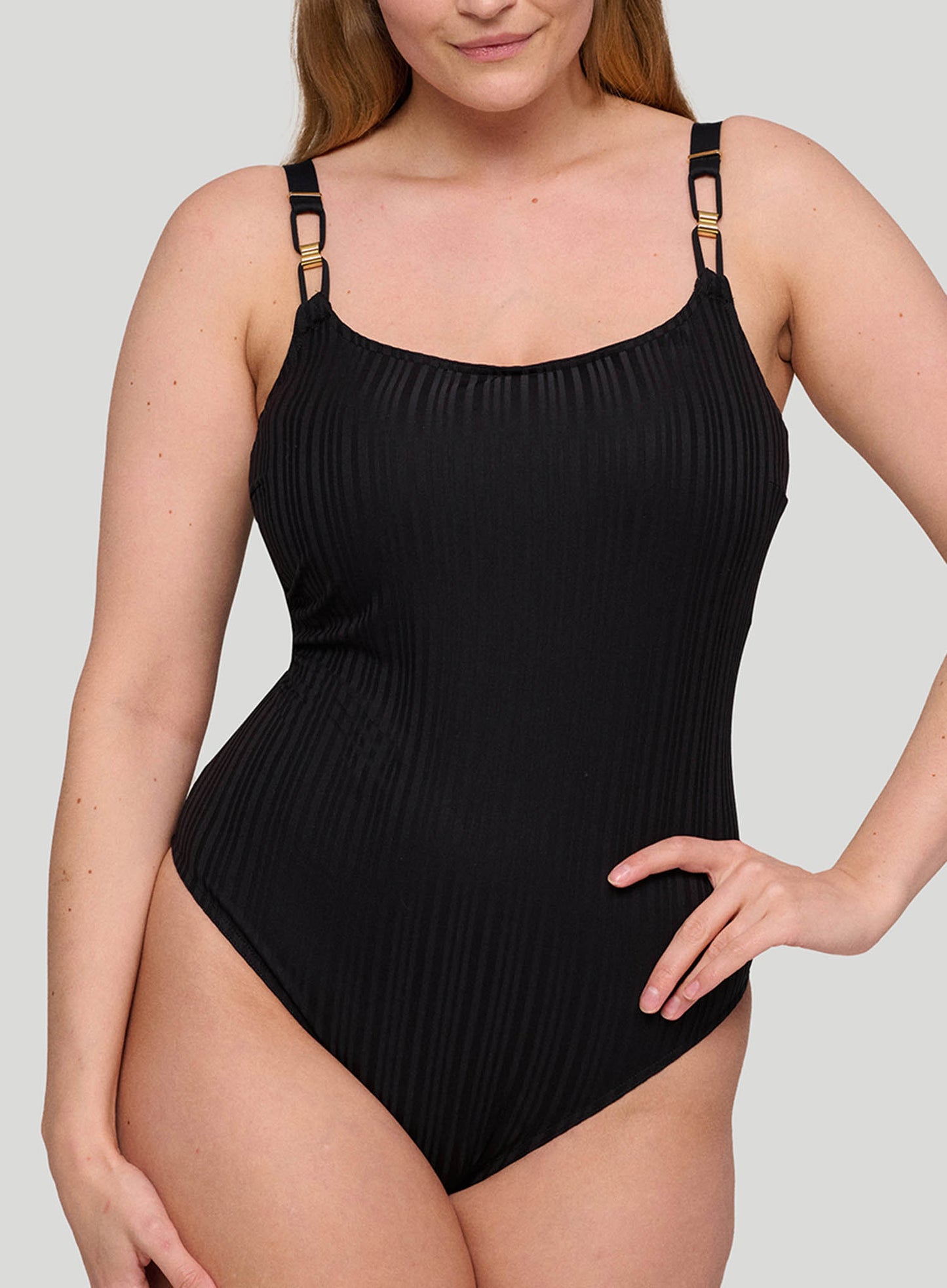 PrimaDonna Swimwear: Kiruna Padded Wire Free One Piece Black