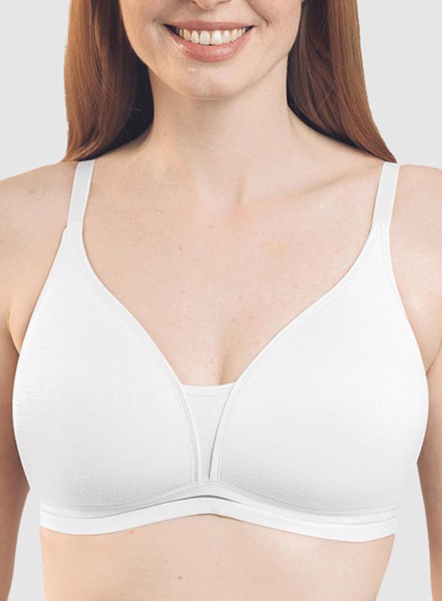 Royce Lingerie: Posie Racerback Wirefree T Shirt Style Teen Bra Single Ivory