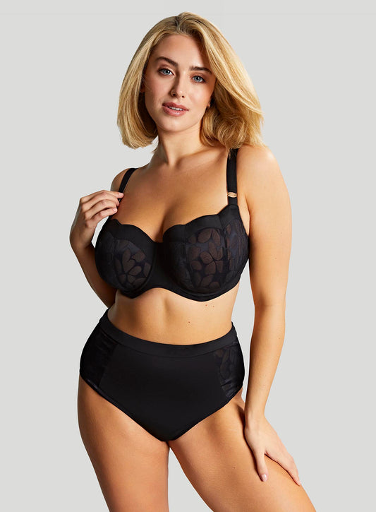 Sculptresse: Ashley Balconette Bra Black