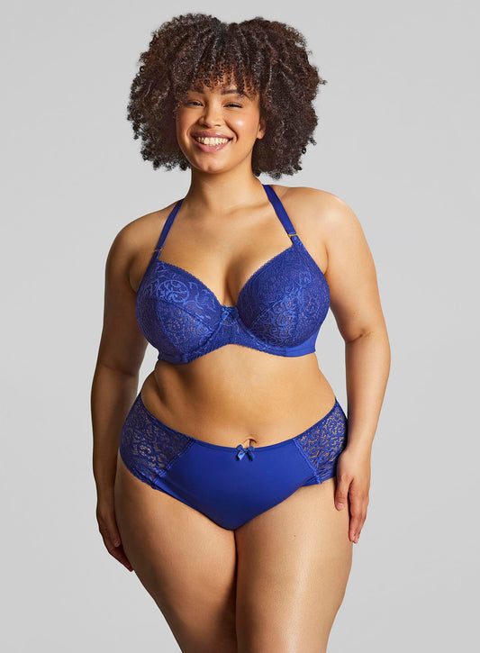 Sculptresse: Estel Deep Brief Royal Blue