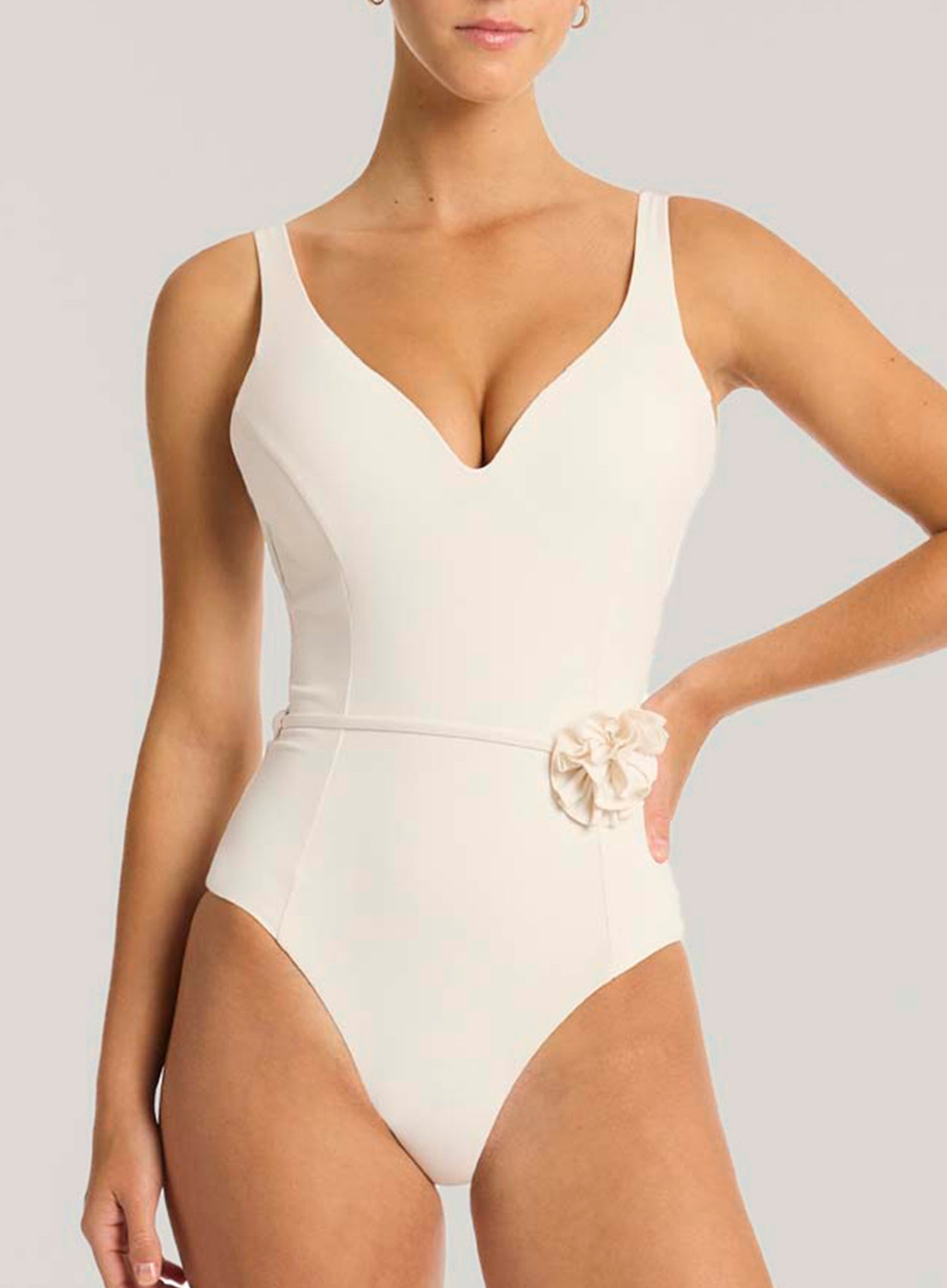 Sea Level: Casa Del Mar Plunge One Piece Coconut